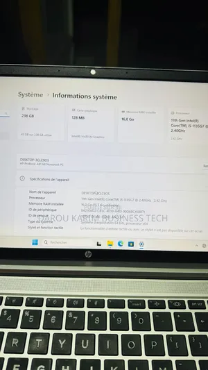 Nouveau HP ProBook 440 G8 16GB Intel Core i5 SSD 256GB