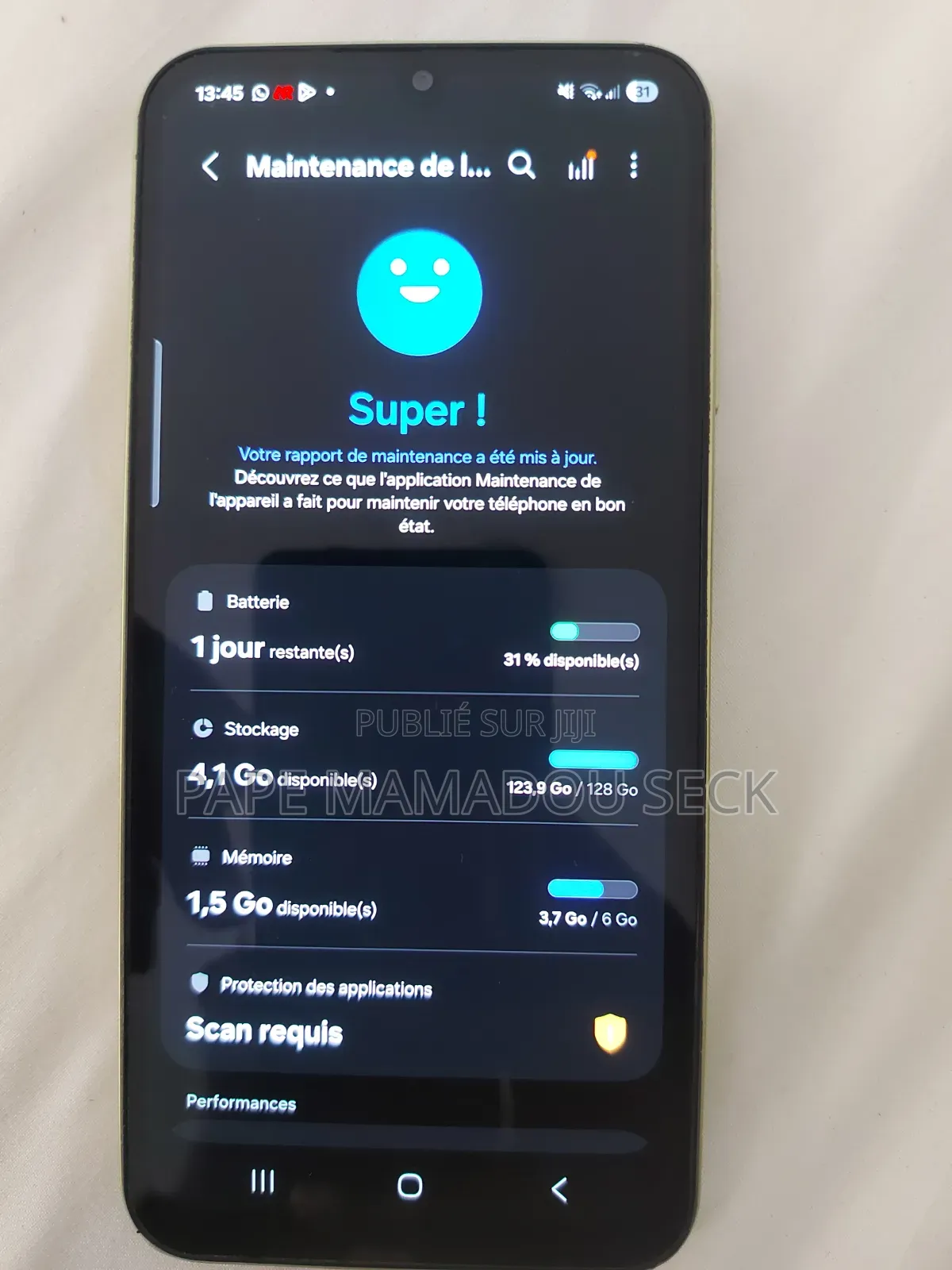 Samsung Galaxy A25 128 GB Vert