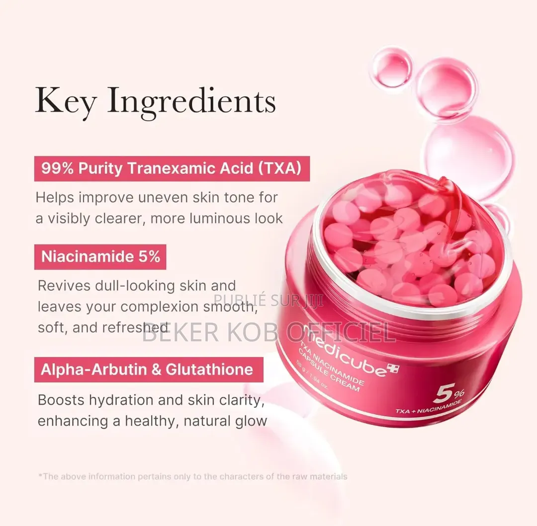 Medicube Crème Éclaircissante : Txa + Niacinamide
