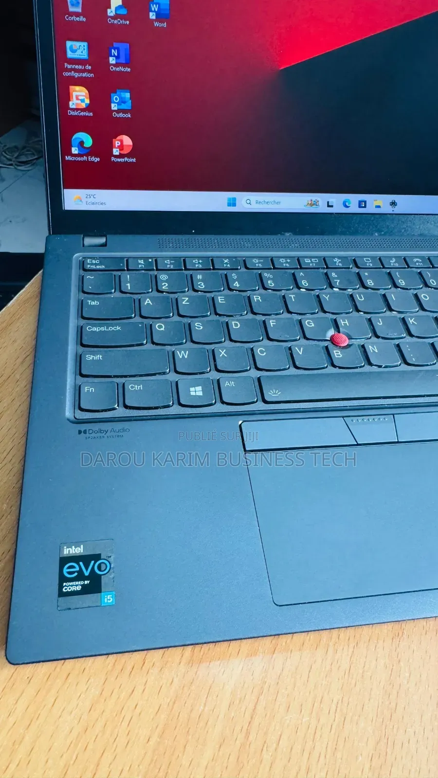 Nouveau Lenovo ThinkPad X13 Gen 2 8GB Intel Core i5 SSD 256GB