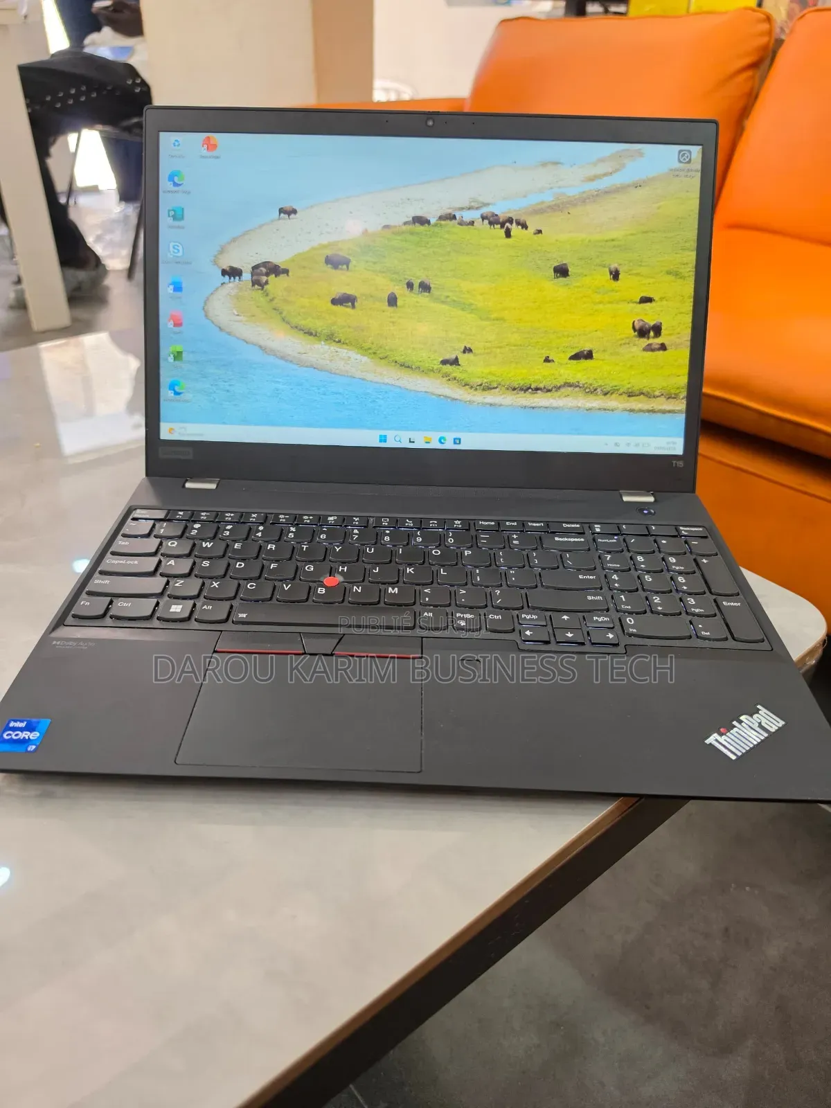 Nouveau Lenovo ThinkPad T15 Gen1 16GB Intel Core i7 SSD 512GB