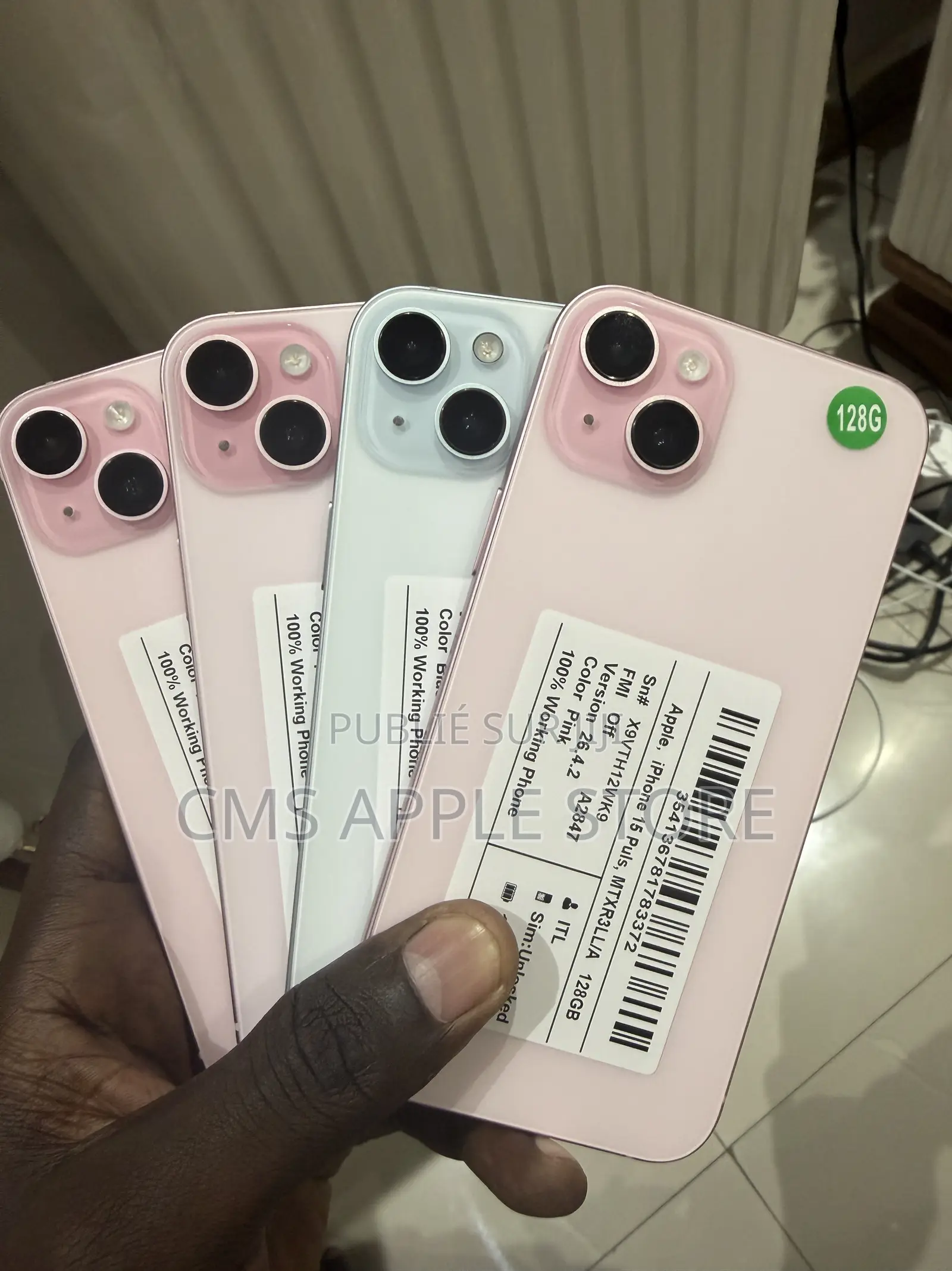Apple iPhone 15 Plus 128 GB Rose