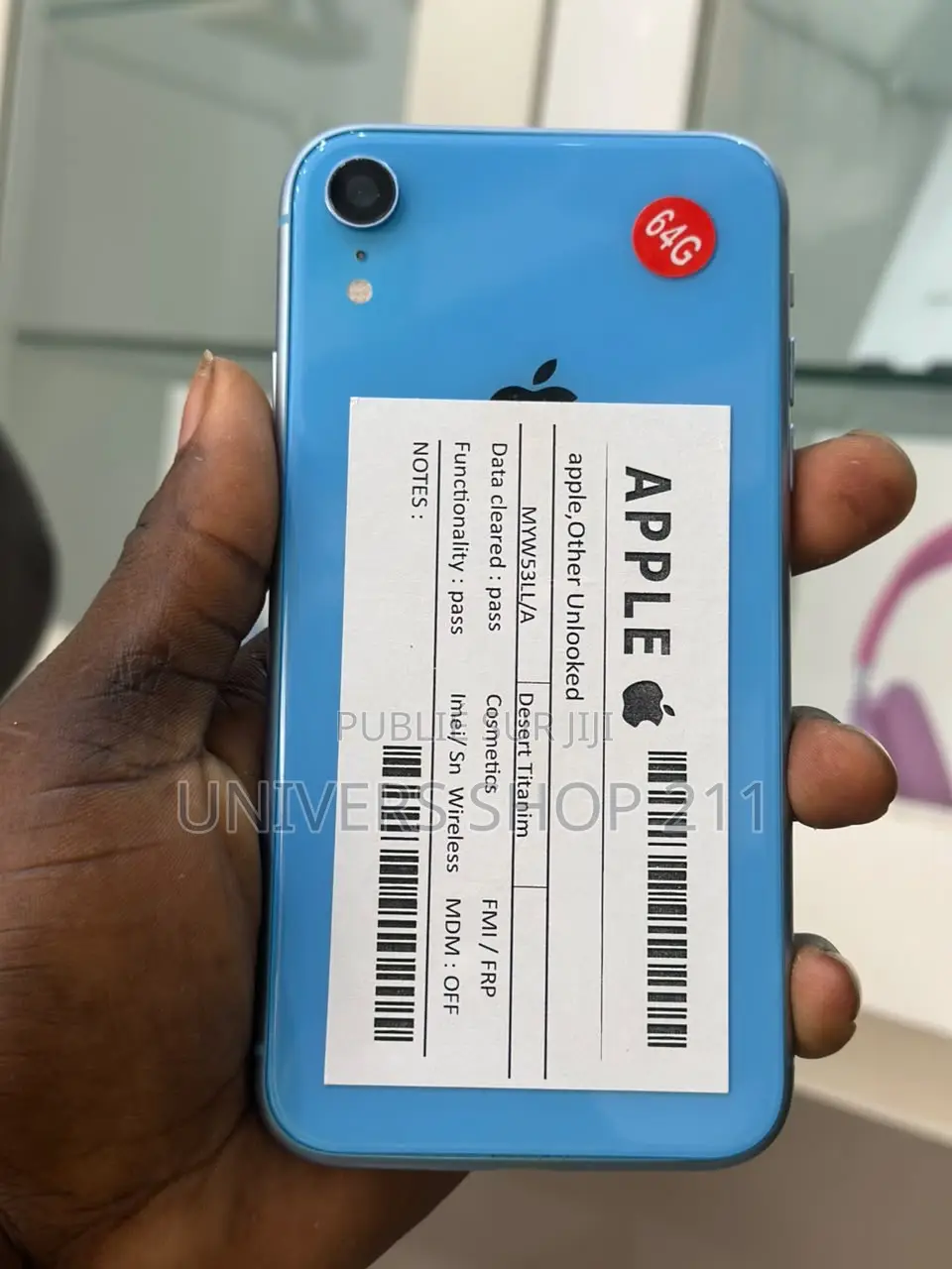 Apple iPhone XR 64 GB Bleu