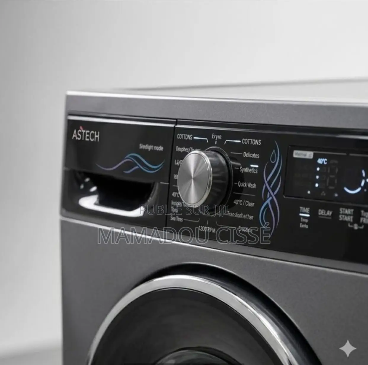 Machine À Laver 7 Kg Marqué Astech Garantie 12 Mois