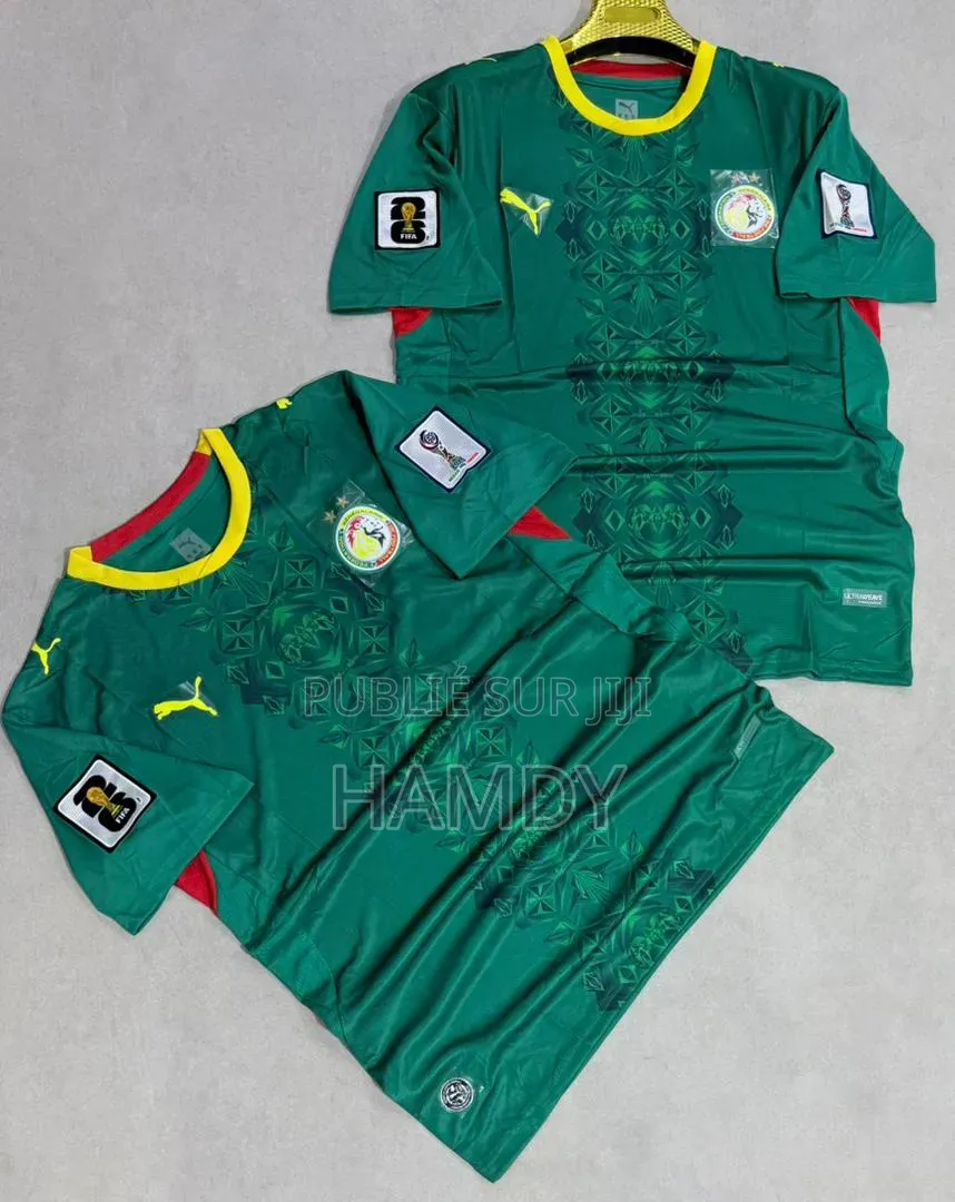 Maillot Sénégal Nouveau Et Rétro