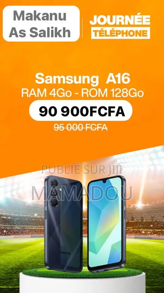 Nouveau Samsung Galaxy A16 128 GB Noir