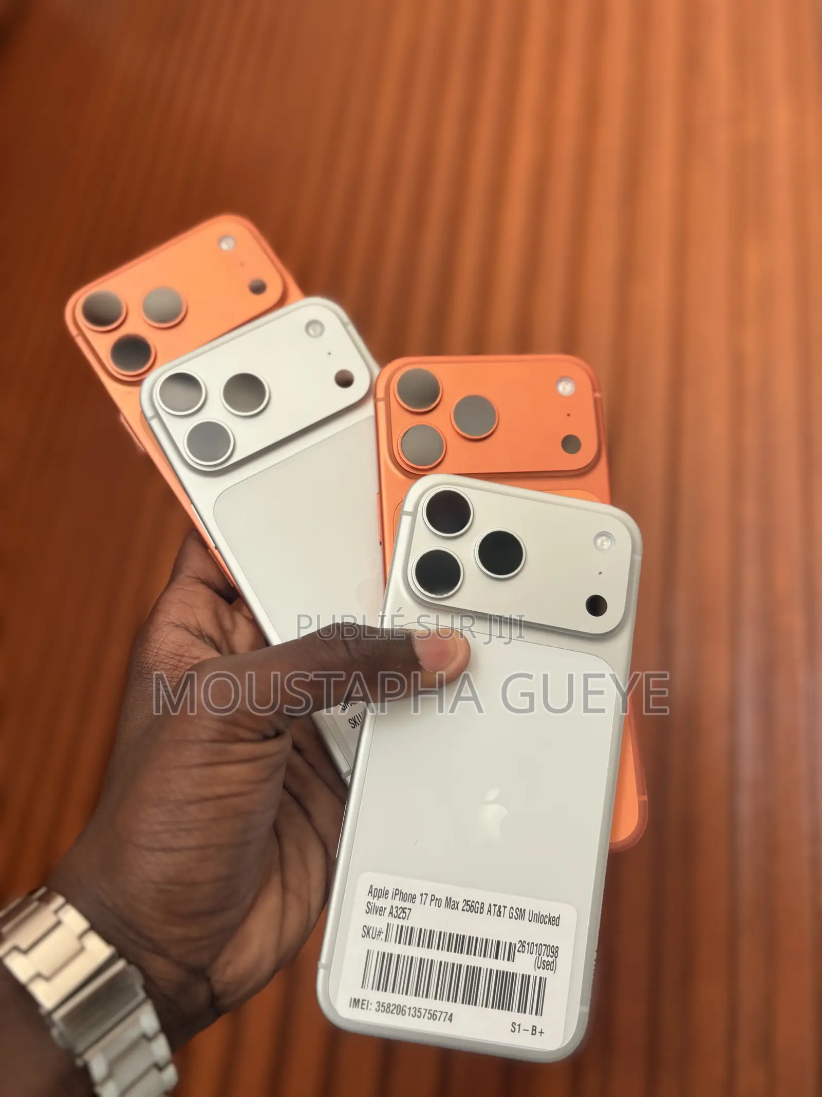 Nouveau Apple iPhone 17 Pro Max 256 GB Orange