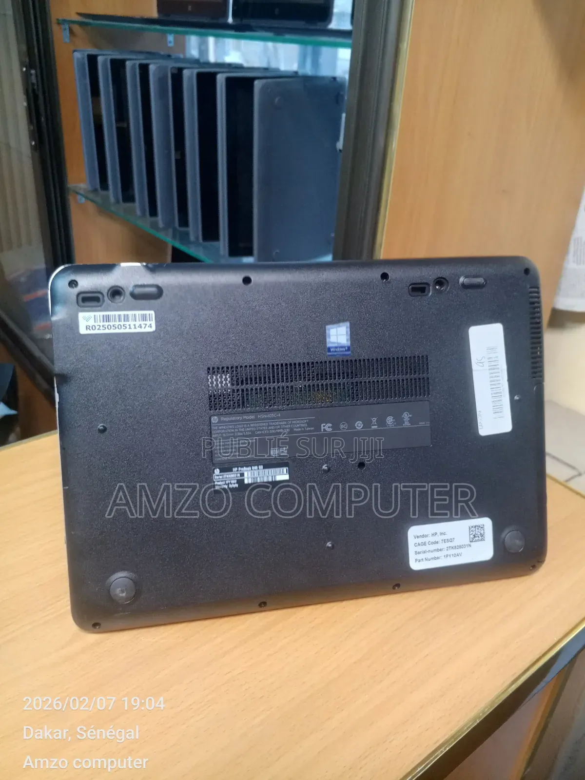Ordinateur portable HP ProBook 640 G3 8GB Intel Core i5 SSD 256GB