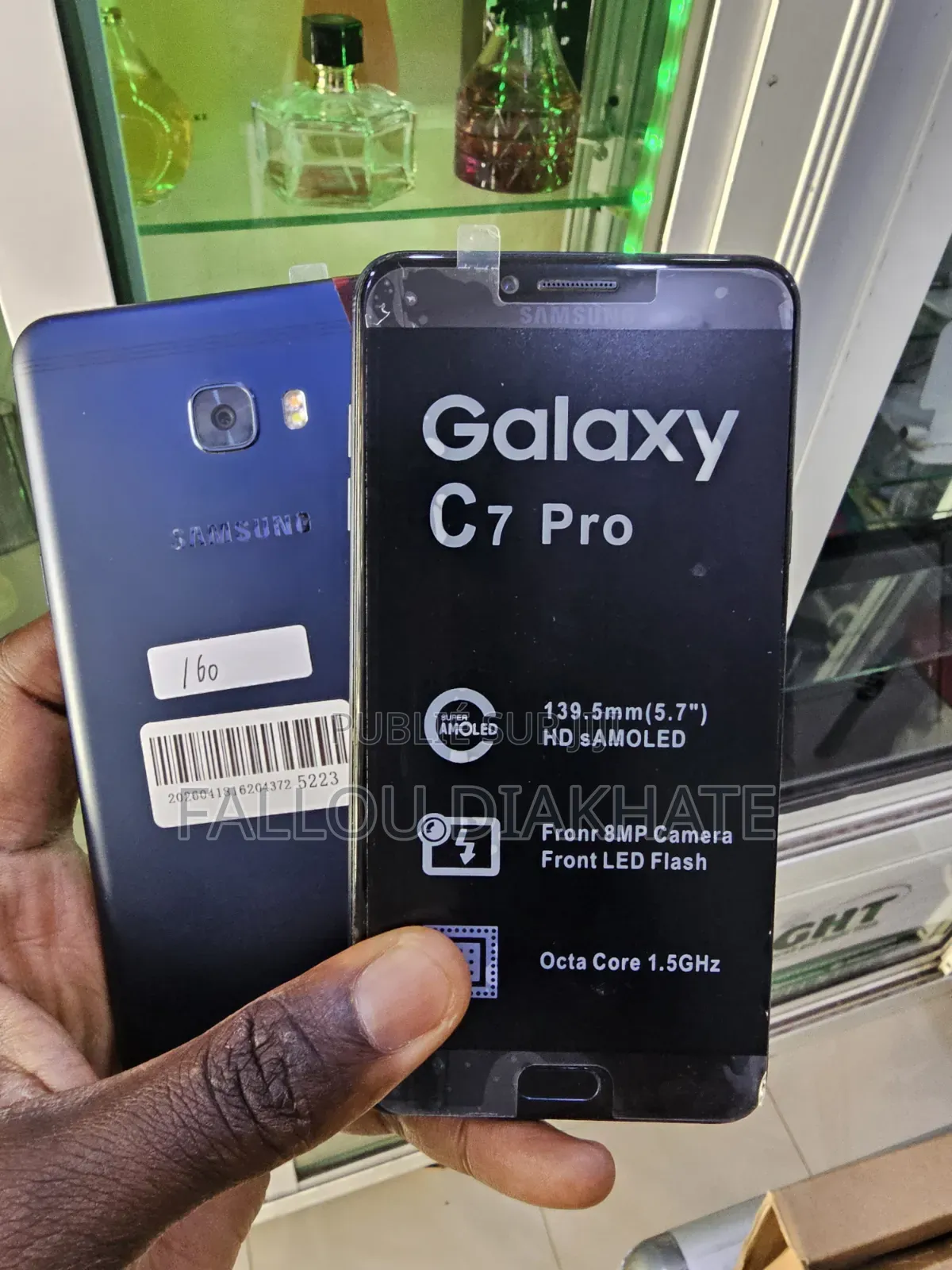 Nouveau Samsung Galaxy C7 Pro 64 GB Doré