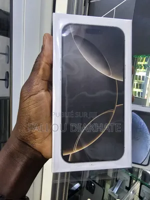Nouveau Apple iPhone 16 Pro Max 256 GB Doré