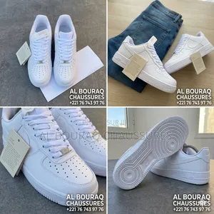 Nike Air Force 1 Blanches – Dakar Colobane (Taille 41-45)