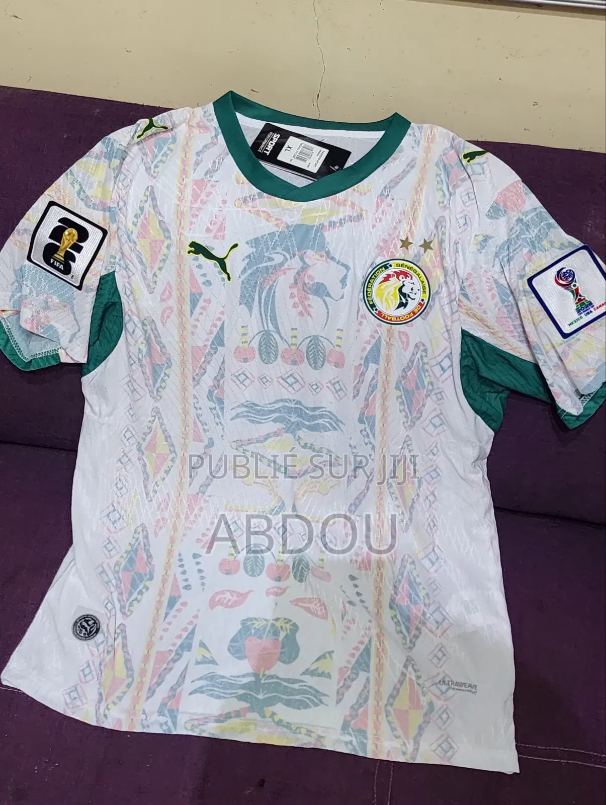 Jersey Football Sénégal