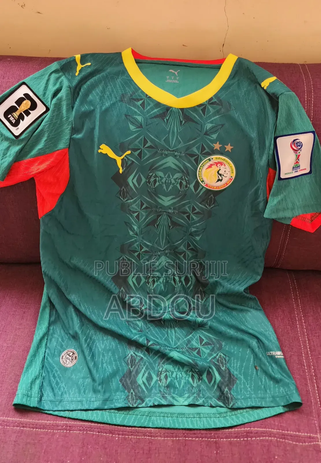 Jersey Football Sénégal