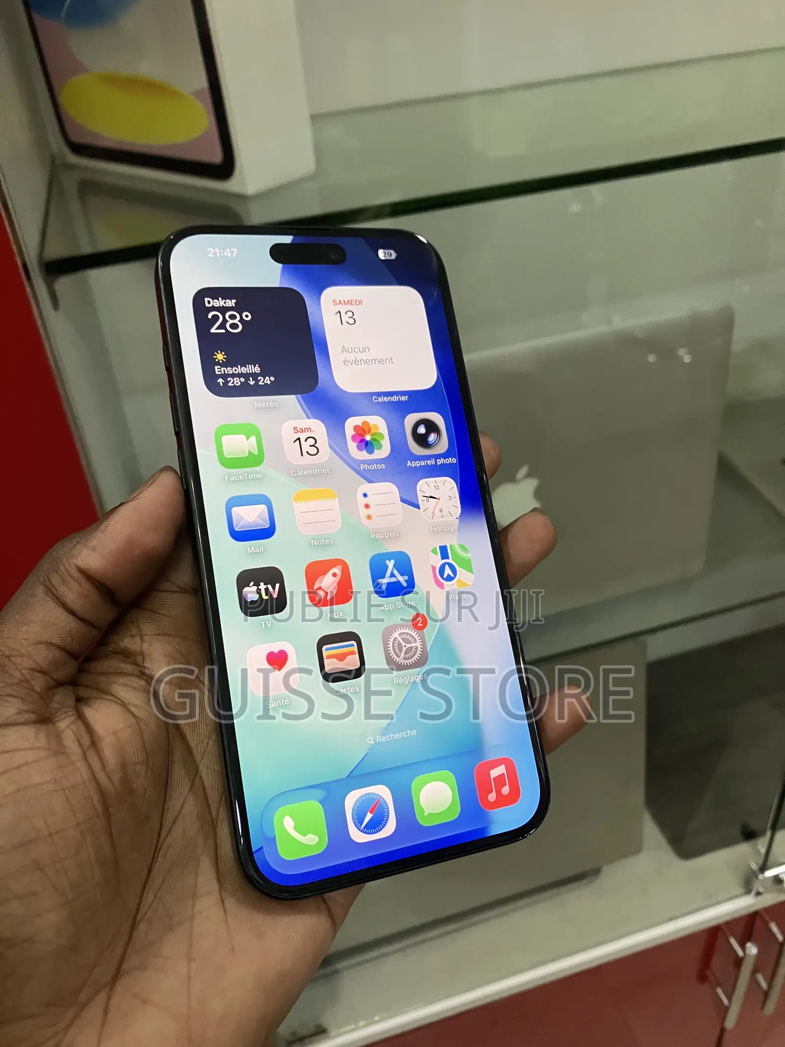Apple iPhone 16 Plus 256 GB Noir