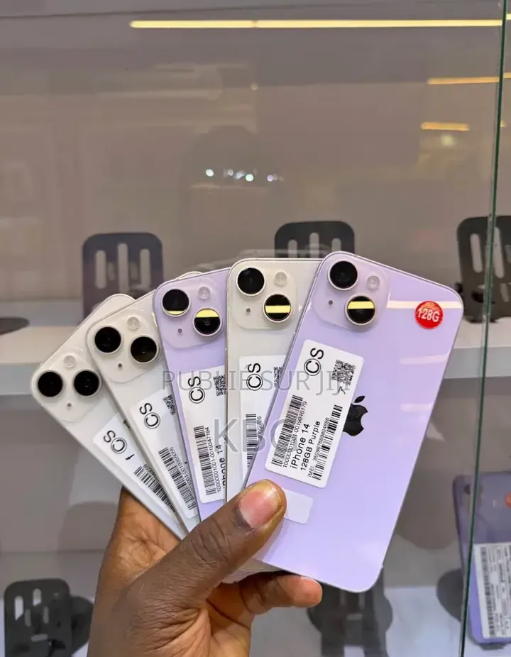 Nouveau Apple iPhone 14 128 GB Blanc