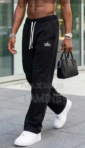 Pantalon a Bas Large