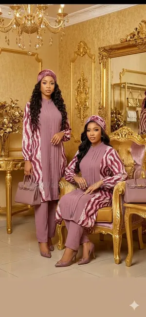 Ensemble Robe Pantalon Dubaï Disponible