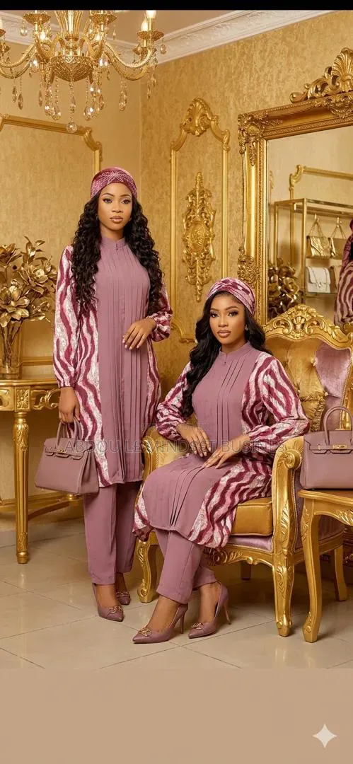 Ensemble Robe Pantalon Dubaï Disponible