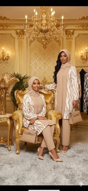 Ensemble Robe Pantalon Dubaï Disponible