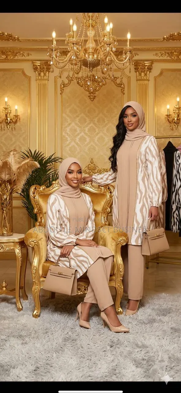 Ensemble Robe Pantalon Dubaï Disponible