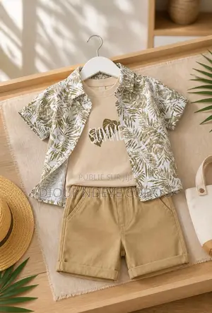 Ensemble Short Pour Enfants