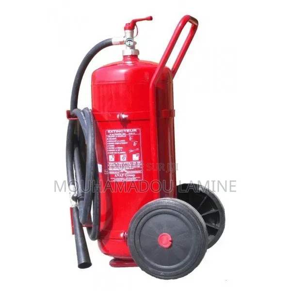 Extincteur Abc 50 Kg Sur Chariot