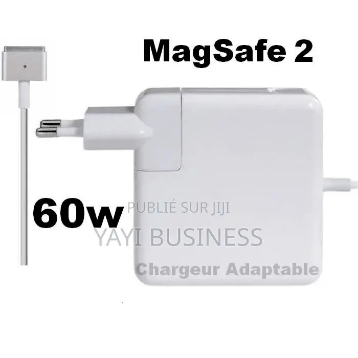 Chargeur Macbook Type T Ou L De 45, 60 Ou 85 Watt