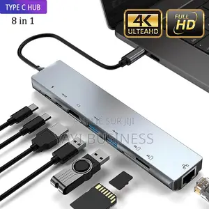 Hub Usb-C Multiport 8 en 1