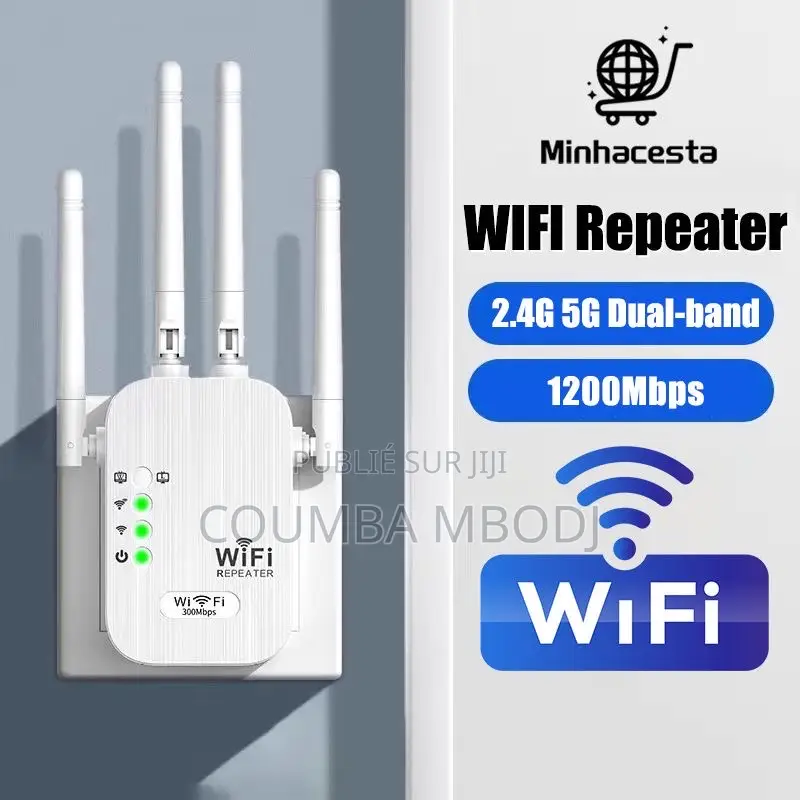 Répétiteur Wifi Haute Performance – Étendez Votre Connexion Sans Fil
