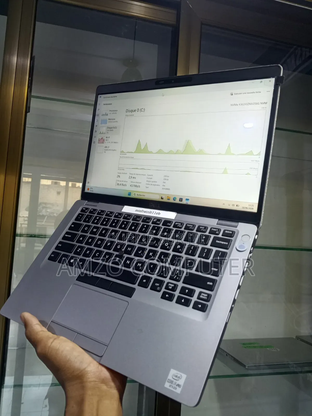 Ordinateur portable Dell Latitude 5410 8GB Intel Core i7 SSD 256GB