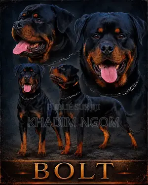 1-3 mois Homme Pure race Rottweiler
