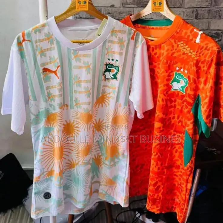 Maillots Côte d'Ivoire Disponible