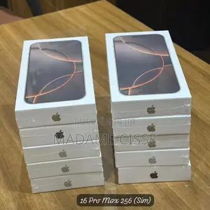 Nouveau Apple iPhone 16 Pro Max 256 GB Blanc