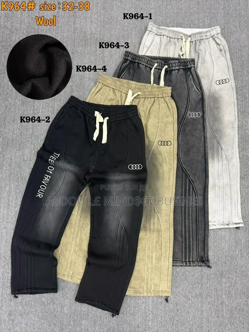 Joggers Bas Large Disponible
