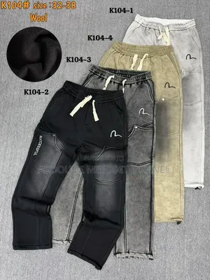 Joggers Bas Large Disponible
