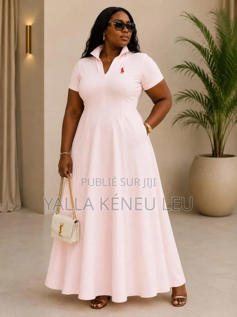 Robe Polo Femme Decontracté