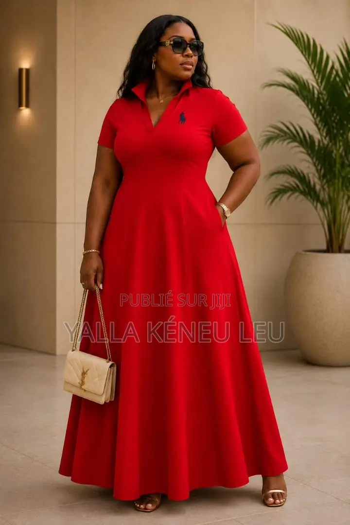 Robe Polo Femme Decontracté