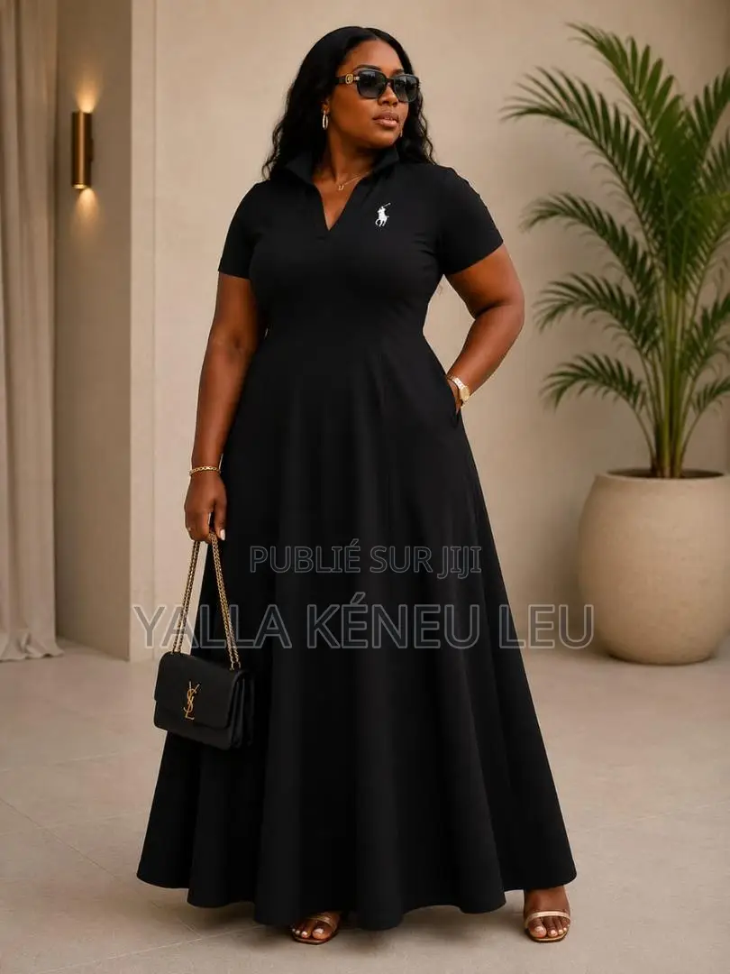 Robe Polo Femme Decontracté