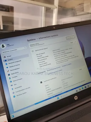 Nouveau Ordinateur portable HP 250 G10 8GB Intel Core i5 SSD 512GB