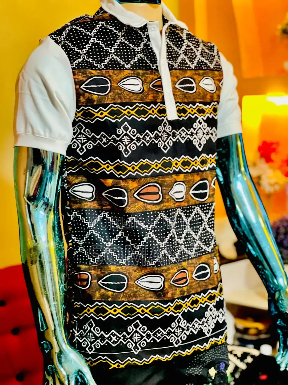 Des Shirts en Wax Made in Burkina Xxl, Xl, M 