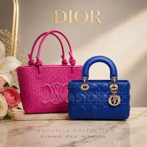 Lady Dior Mini Et Sacs Cabas Tressés.