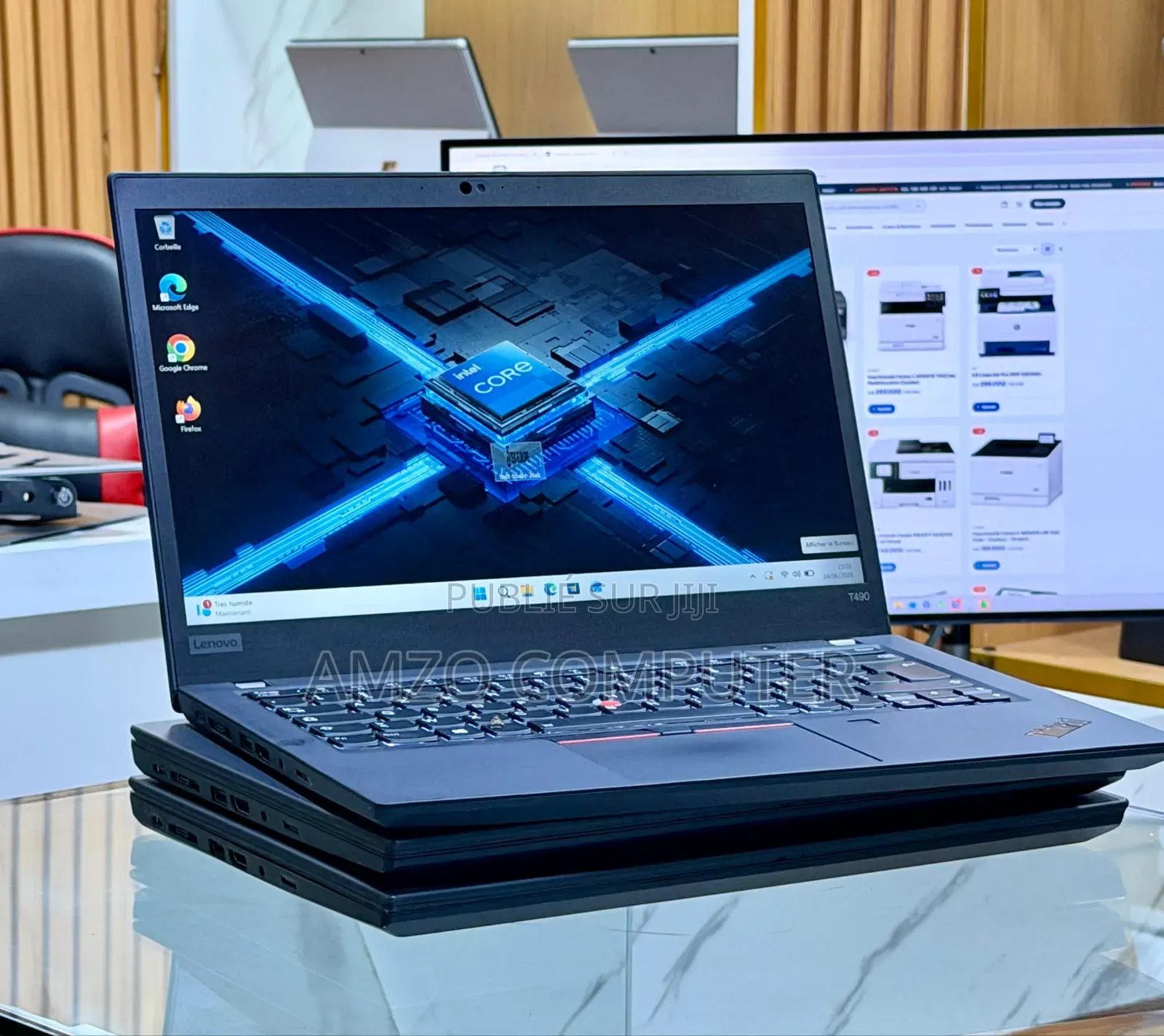 Ordinateur portable Lenovo ThinkPad T490s 16GB Intel Core i7 SSD 256GB