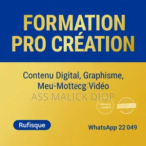 Formation Professionnelle en Création De Contenus Monétisables