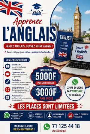 Cours D’Anglais en Ligne