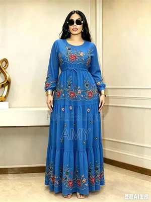 Robe Manche Longue en Cotton