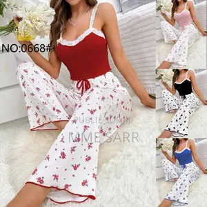 Ensemble Pyjama Femme Confortable Et Élégant 