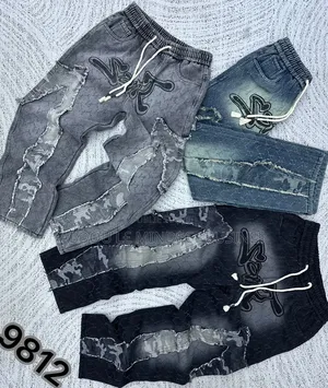 Jeans Bas Large Joggers Disponible