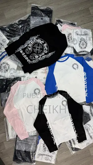 T-Shirt Manches Longues Chrome Hearts Raglan