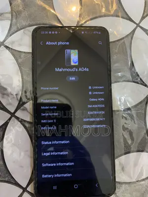 Samsung Galaxy A04s 128 GB Noir
