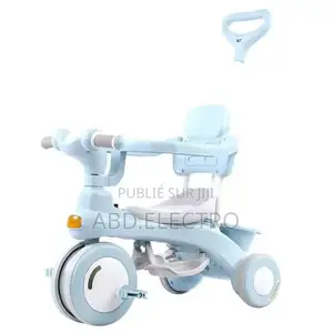 Tricycle Évolutif 4-en-1 Pour Enfant Avec Poignée Parentale